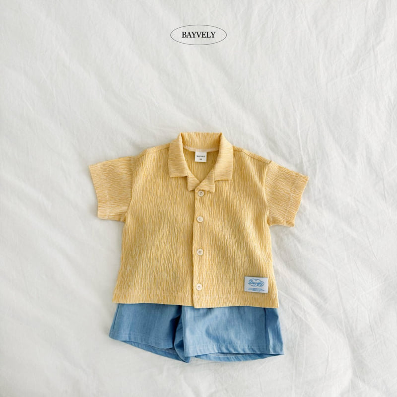 Bayvely - Korean Children Fashion - #prettylittlegirls - Over Denim Half Pants - 6