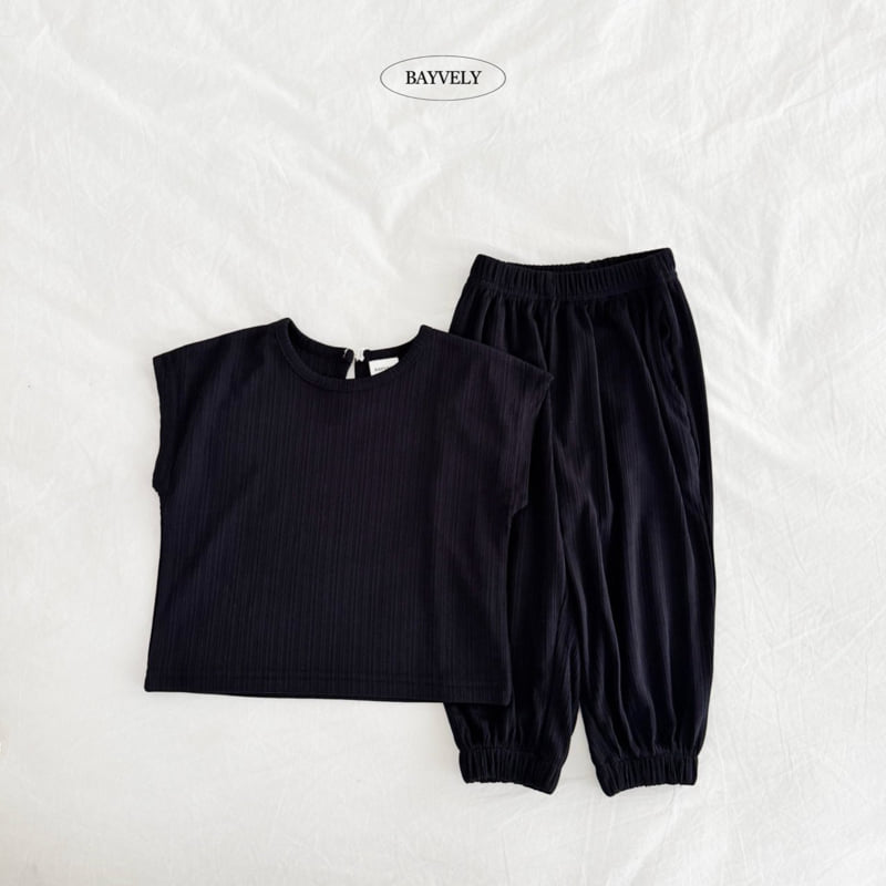 Bayvely - Korean Children Fashion - #minifashionista - Pleats Set - 4