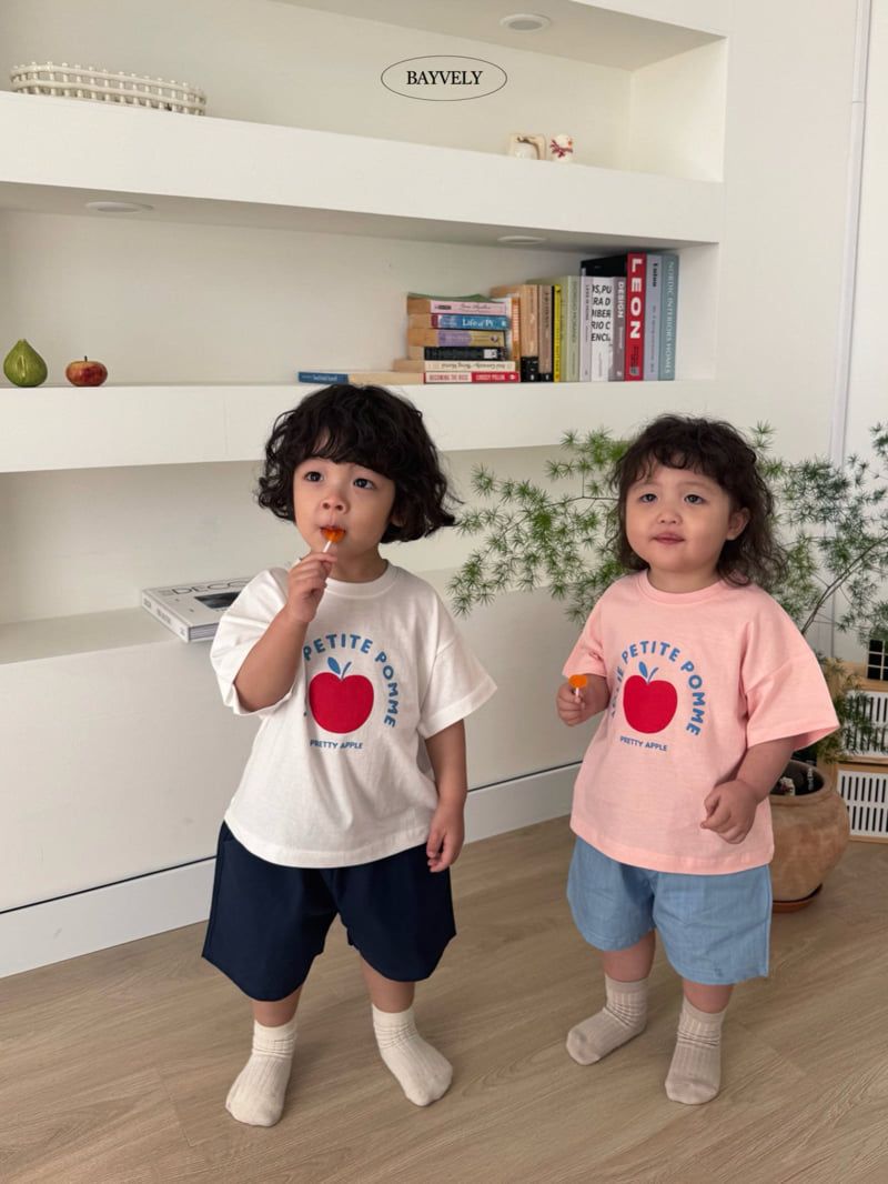 Bayvely - Korean Children Fashion - #prettylittlegirls - Apple Tee - 9