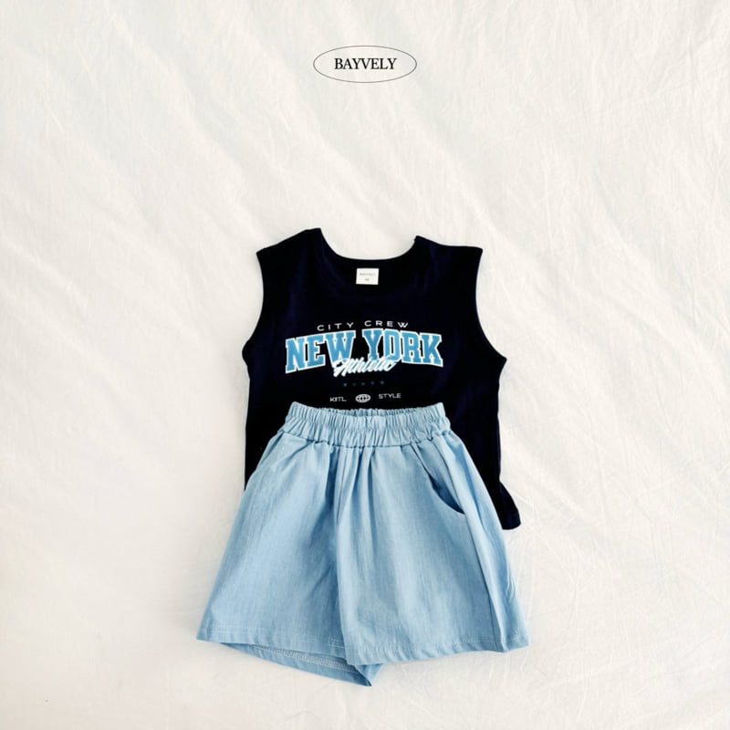 Bayvely - Korean Children Fashion - #stylishchildhood - New York Sleeveless - 5