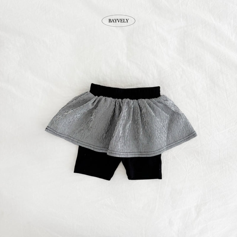 Bayvely - Korean Children Fashion - #toddlerclothing - Mimi Skirt Leggings - 4