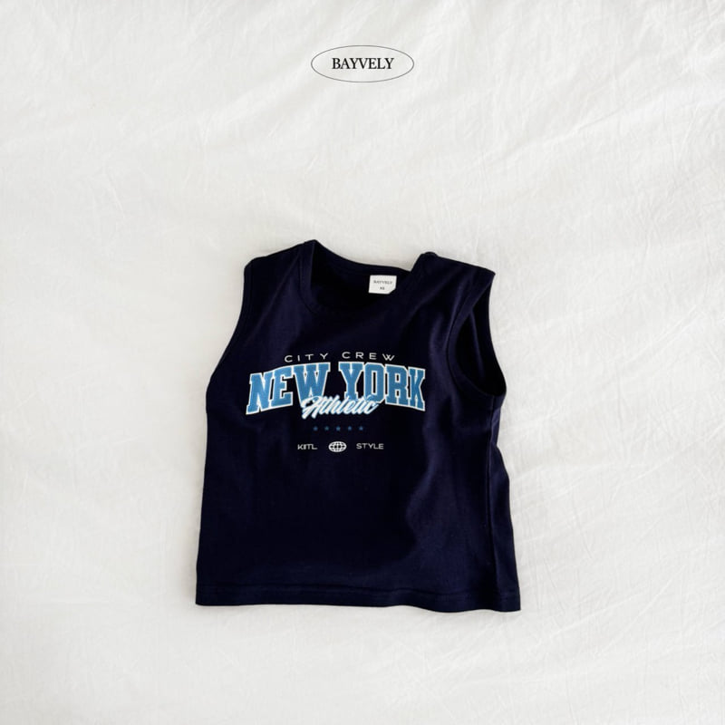 Bayvely - Korean Children Fashion - #todddlerfashion - New York Sleeveless - 3