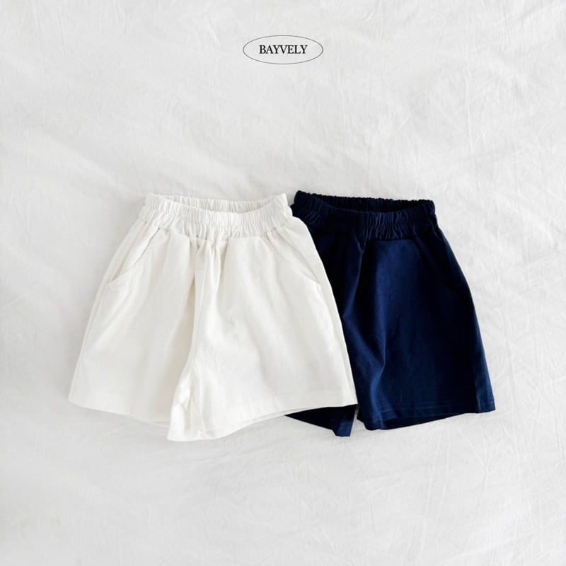 Bayvely - Korean Children Fashion - #todddlerfashion - Basic Half Pants