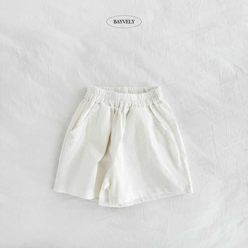 Bayvely - Korean Children Fashion - #toddlerclothing - Basic Half Pants - 2