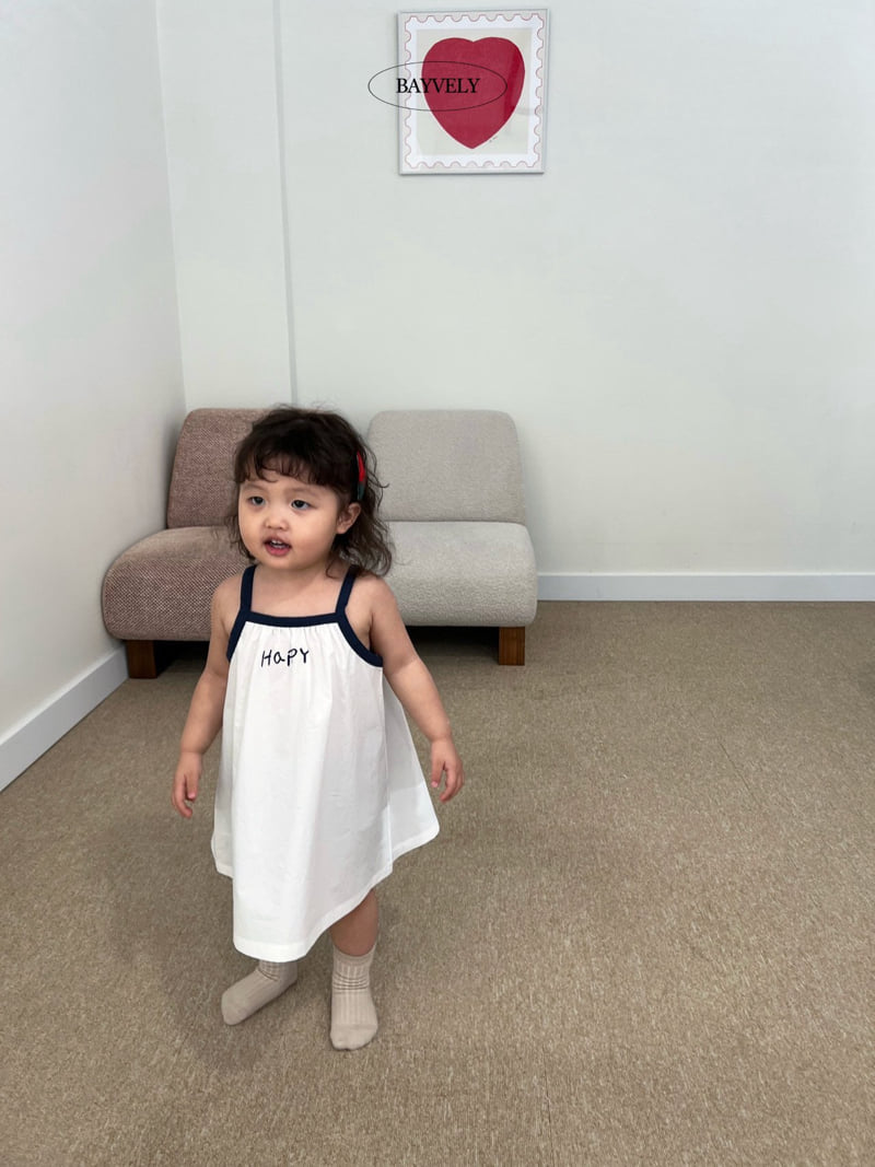 Bayvely - Korean Children Fashion - #toddlerclothing - Happy One-piece - 6