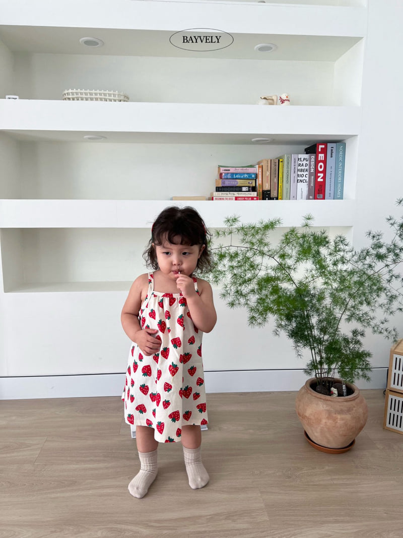 Bayvely - Korean Children Fashion - #todddlerfashion - Hachu Ping One-piece - 4
