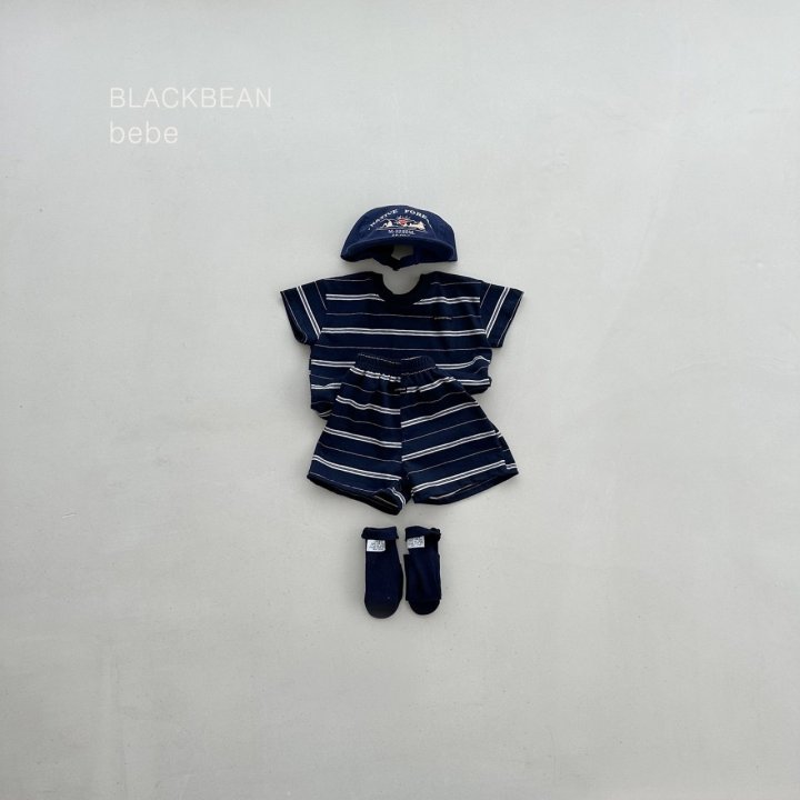Black Bean - Korean Baby Fashion - #babyboutique - More Bebe Set - 7