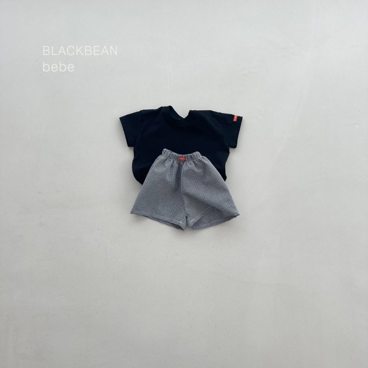Black Bean - Korean Baby Fashion - #babyboutique - Two-tone Bebe Set - 6