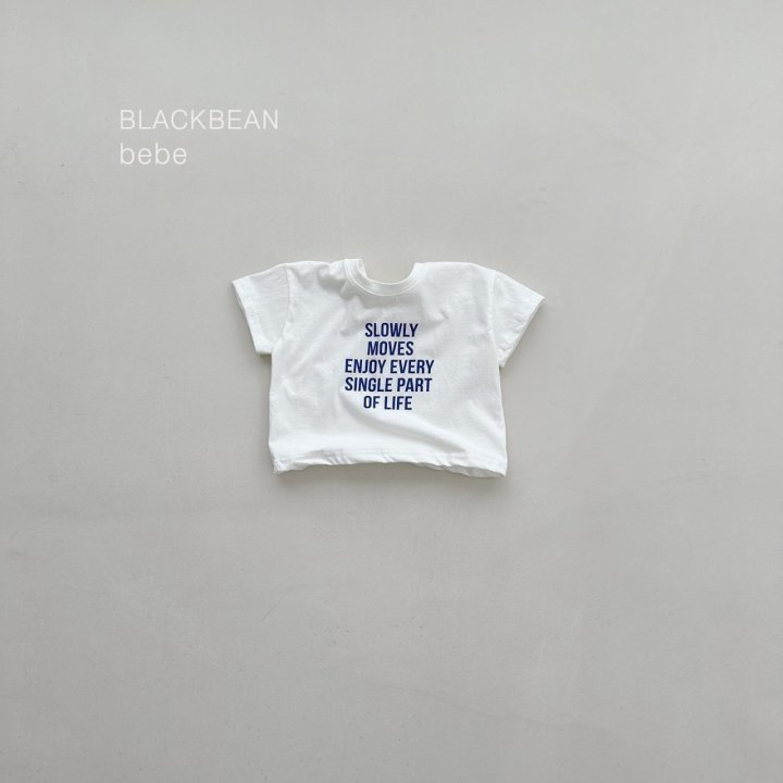 Black Bean - Korean Baby Fashion - #onlinebabyshop - Every Bebe Tee - 4