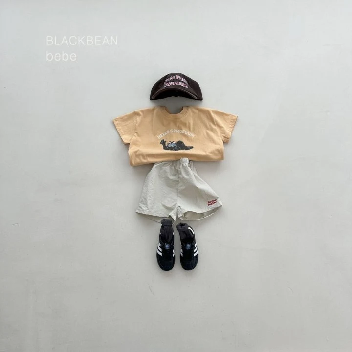 Black Bean - Korean Baby Fashion - #babyclothing - Hello Bebe Tee - 6