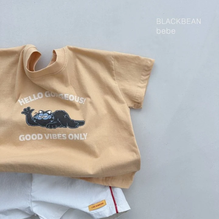 Black Bean - Korean Baby Fashion - #babyfashion - Hello Bebe Tee - 7