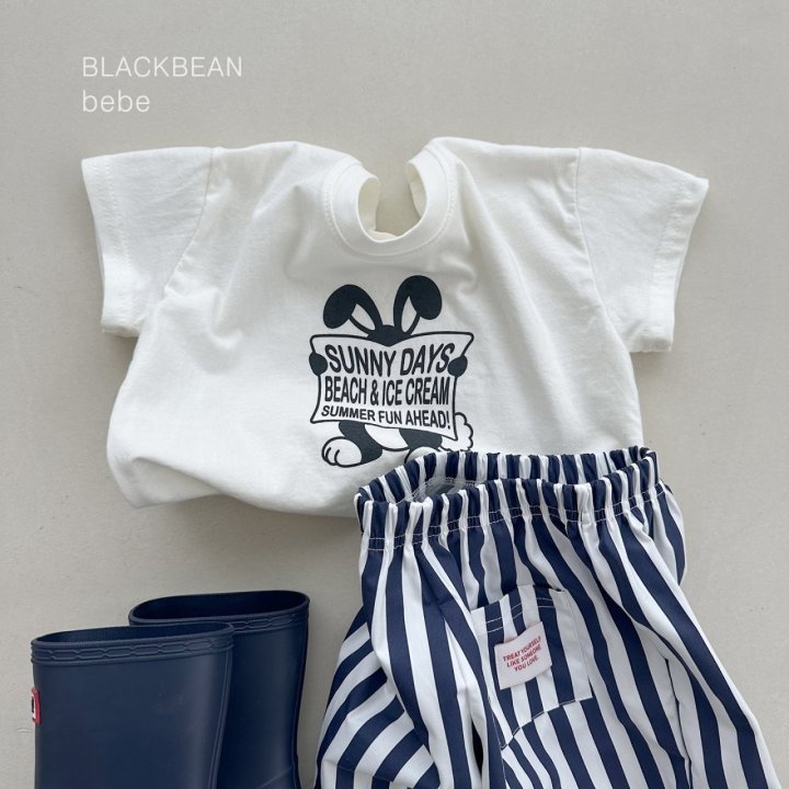 Black Bean - Korean Baby Fashion - #babygirlfashion - Sunny Bebe Tee - 5