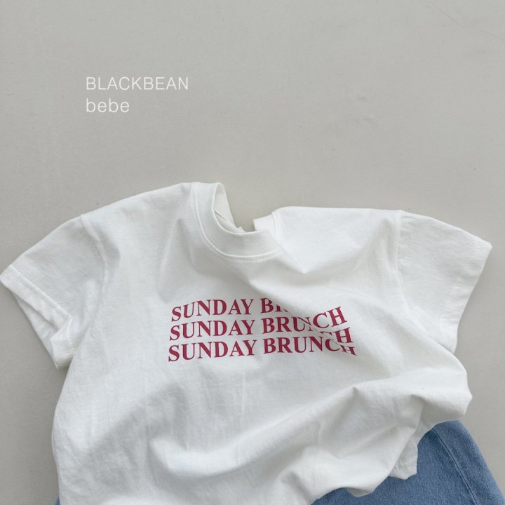 Black Bean - Korean Baby Fashion - #babylifestyle - Brunch Bebe Tee - 5
