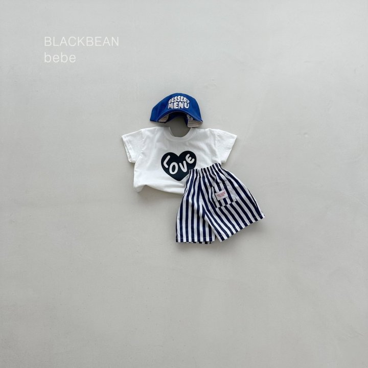 Black Bean - Korean Baby Fashion - #babylifestyle - Heart Bebe Tee - 3
