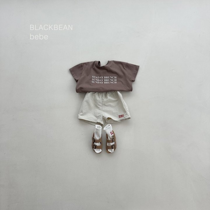 Black Bean - Korean Baby Fashion - #babyoninstagram - Brunch Bebe Tee - 6