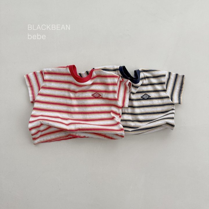 Black Bean - Korean Baby Fashion - #babyoninstagram - Marine Bebe Tee - 3