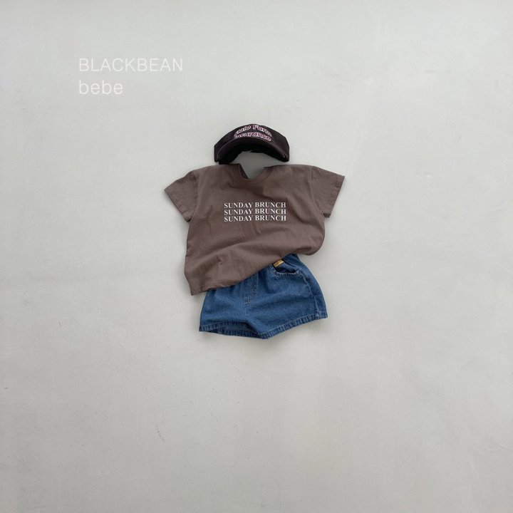Black Bean - Korean Baby Fashion - #babyootd - Brunch Bebe Tee - 7