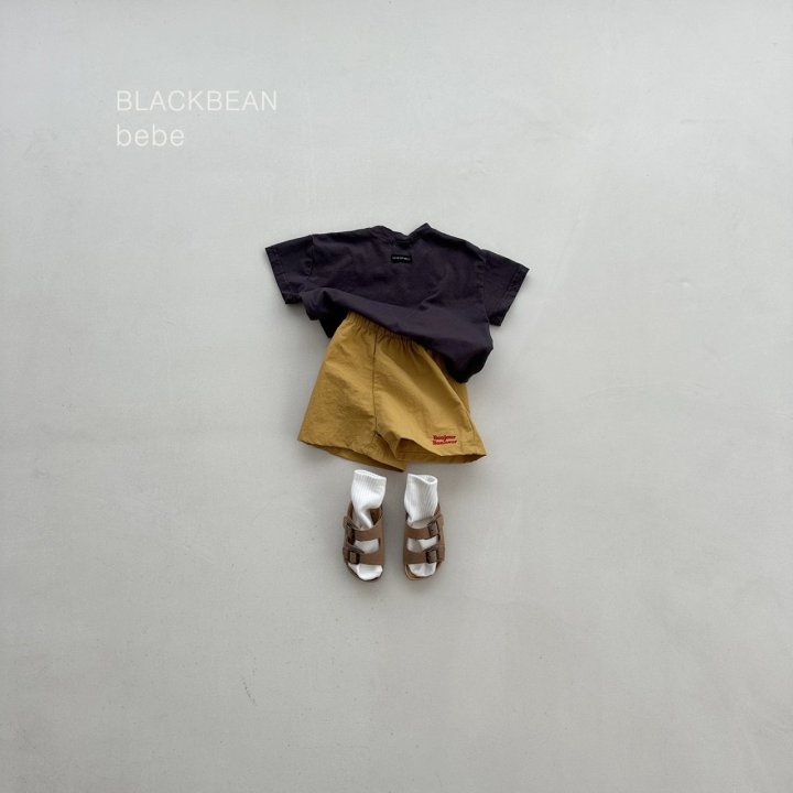 Black Bean - Korean Baby Fashion - #babyootd - Basic Bebe Tee - 6