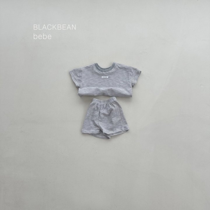 Black Bean - Korean Baby Fashion - #babyootd - Maldives Bebe Set - 3