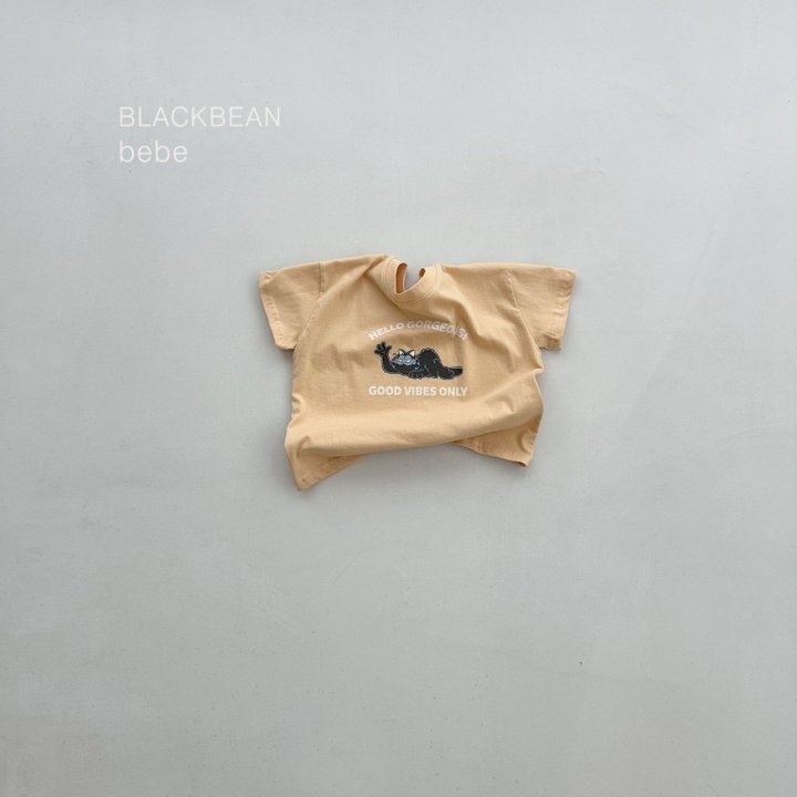 Black Bean - Korean Baby Fashion - #babyootd - Hello Bebe Tee - 12