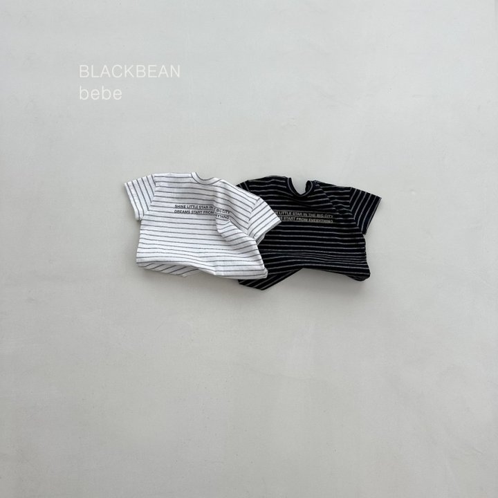 Black Bean - Korean Baby Fashion - #babyootd - Celine Bebe Tee - 11