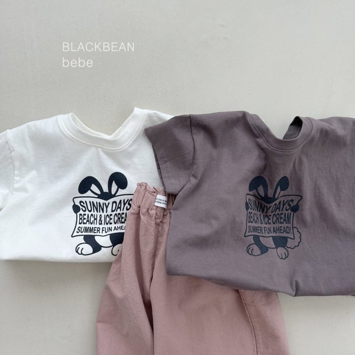 Black Bean - Korean Baby Fashion - #babyoutfit - Sunny Bebe Tee - 10