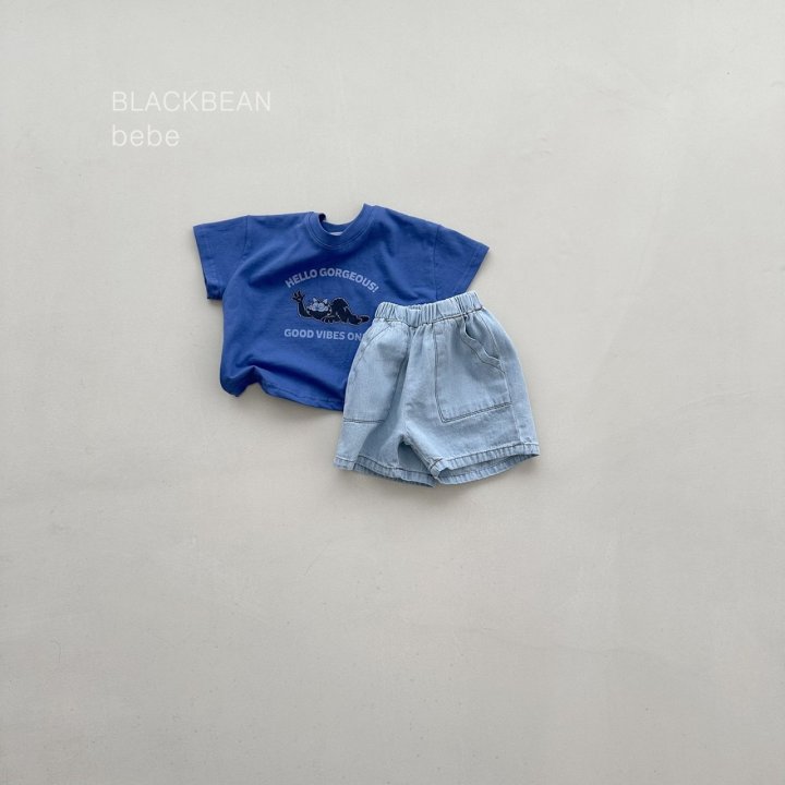 Black Bean - Korean Baby Fashion - #babywear - Soda Bebe Denim Pants - 3