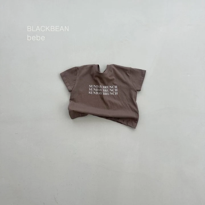 Black Bean - Korean Baby Fashion - #onlinebabyboutique - Brunch Bebe Tee - 11