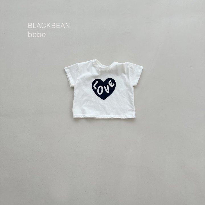 Black Bean - Korean Baby Fashion - #onlinebabyboutique - Heart Bebe Tee - 9