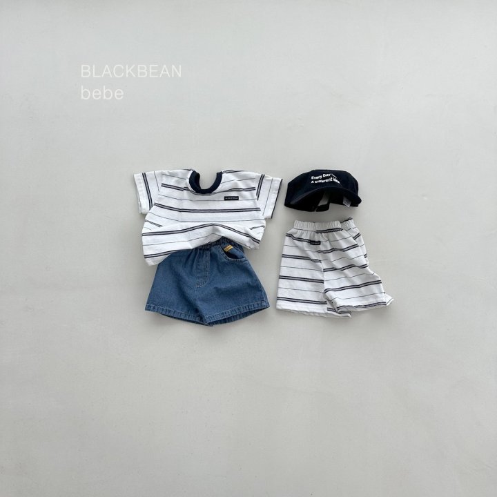 Black Bean - Korean Baby Fashion - #onlinebabyboutique - More Bebe Set - 5