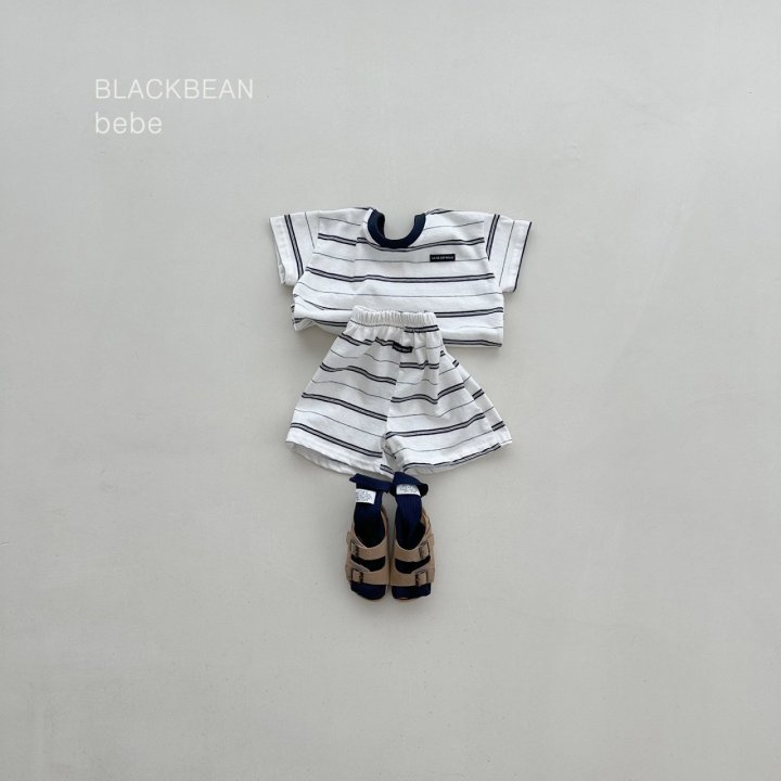 Black Bean - Korean Baby Fashion - #onlinebabyshop - More Bebe Set - 6