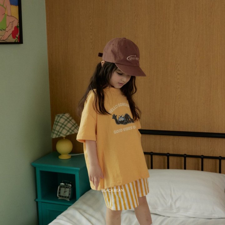 Black Bean - Korean Children Fashion - #Kfashion4kids - Hello Tee - 9