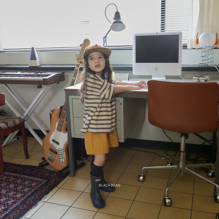 Black Bean - Korean Children Fashion - #childofig - Marine Tee - 12