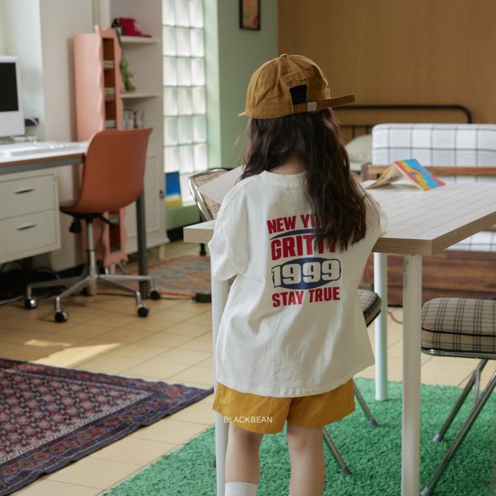 Black Bean - Korean Children Fashion - #childofig - Circle Tee - 11
