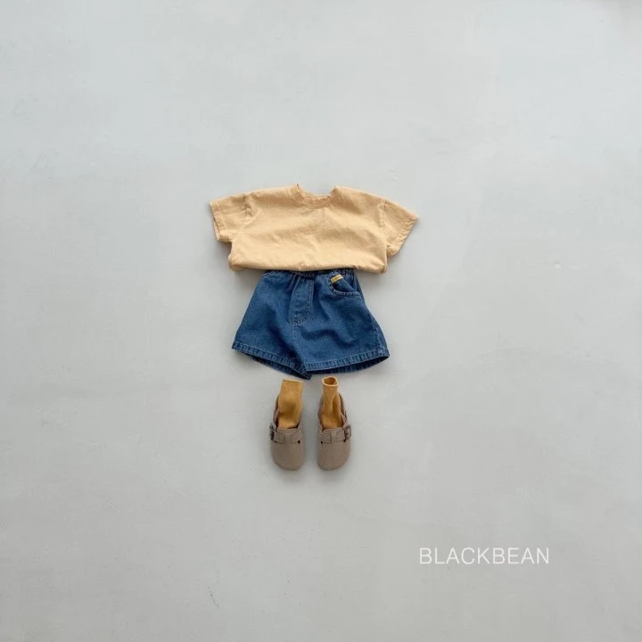 Black Bean - Korean Children Fashion - #childofig - Basic Tee - 10