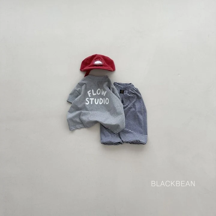Black Bean - Korean Children Fashion - #childofig - Flow Tee - 6
