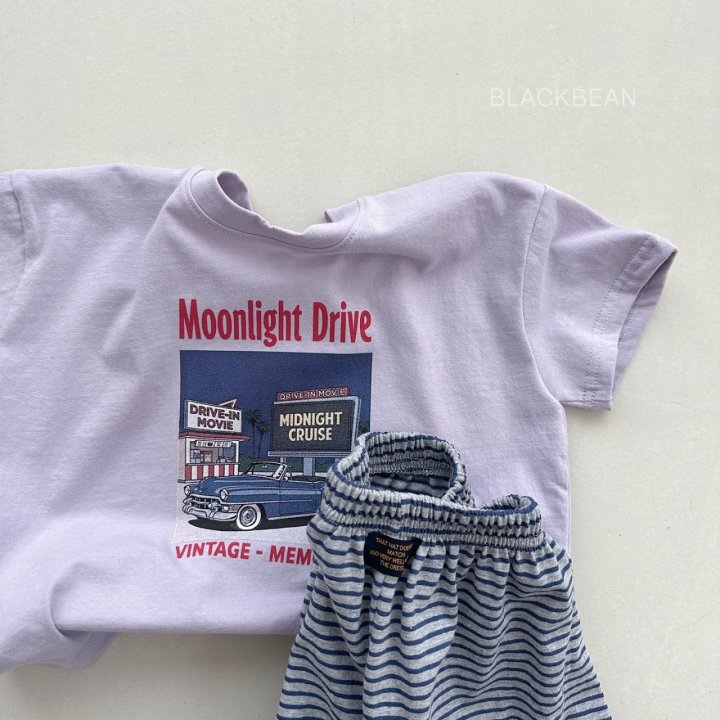 Black Bean - Korean Children Fashion - #childofig - Drive Tee - 6