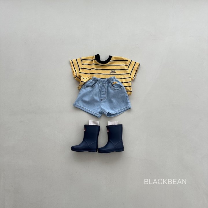 Black Bean - Korean Children Fashion - #childofig - Play Denim Pants - 5