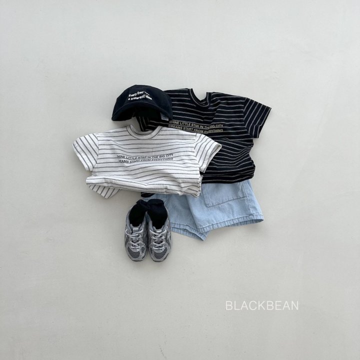 Black Bean - Korean Children Fashion - #childrensboutique - Celine Tee - 5