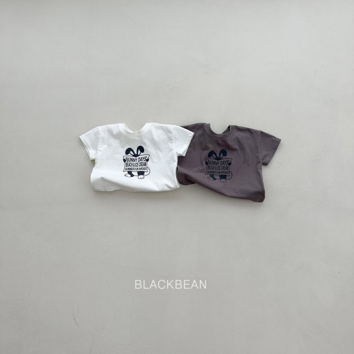 Black Bean - Korean Children Fashion - #childrensboutique - Sunny Tee