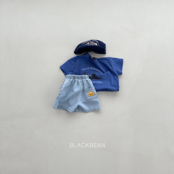 Black Bean - Korean Children Fashion - #childrensboutique - Play Denim Pants - 6