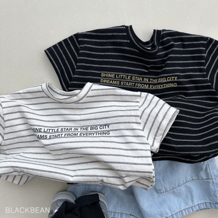 Black Bean - Korean Children Fashion - #designkidswear - Celine Tee - 6