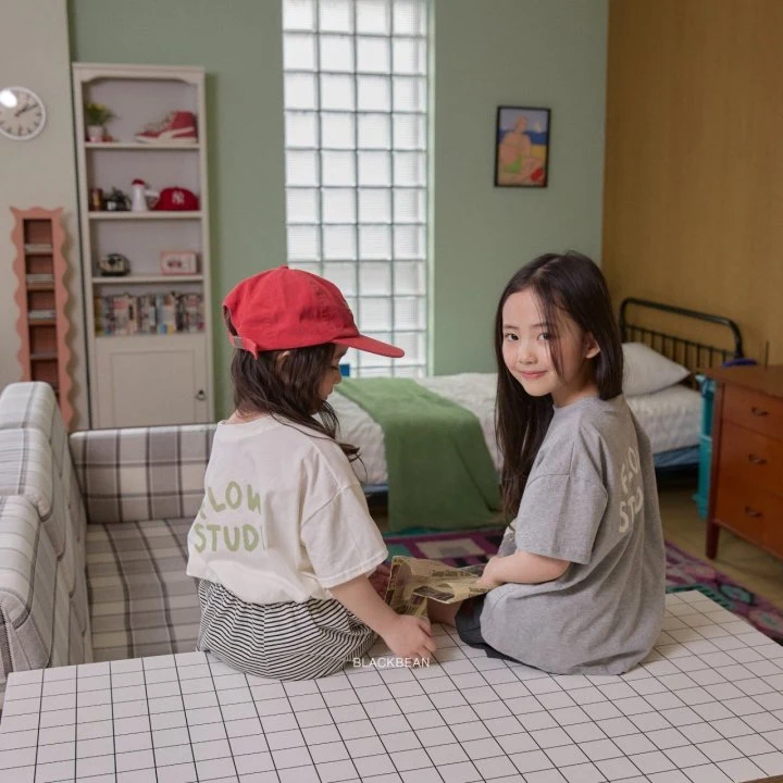Black Bean - Korean Children Fashion - #discoveringself - Flow Tee - 10