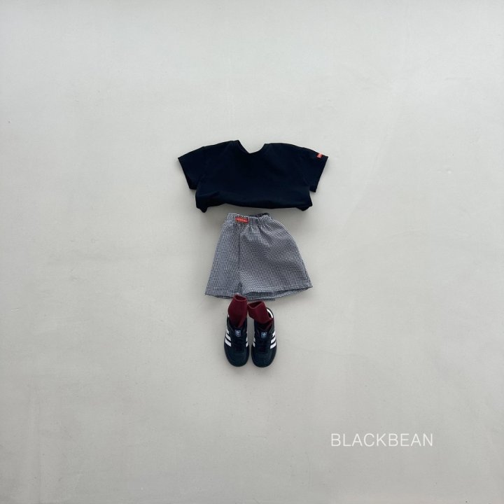Black Bean - Korean Children Fashion - #discoveringself - Two-Tone Set - 5