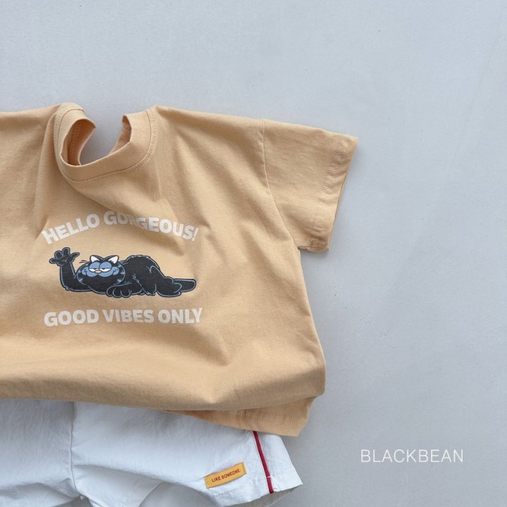 Black Bean - Korean Children Fashion - #designkidswear - Hello Tee - 4