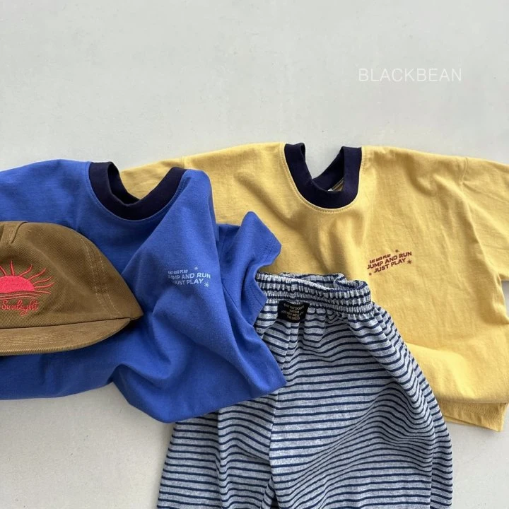Black Bean - Korean Children Fashion - #fashionkids - Runner Tee - 7