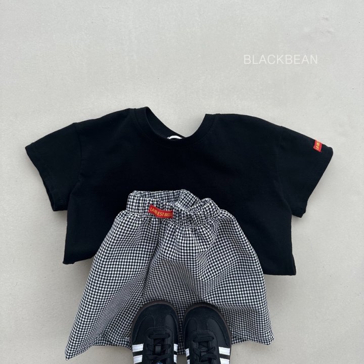 Black Bean - Korean Children Fashion - #fashionkids - Two-Tone Set - 6
