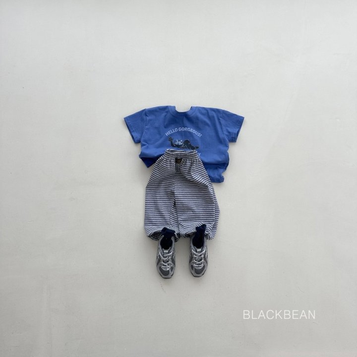 Black Bean - Korean Children Fashion - #fashionkids - Hello Tee - 5