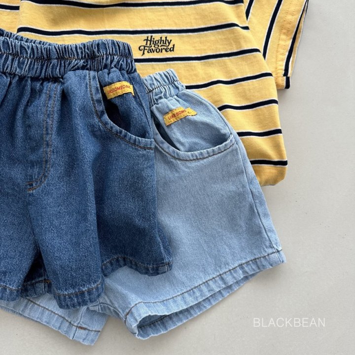 Black Bean - Korean Children Fashion - #fashionkids - Play Denim Pants - 9