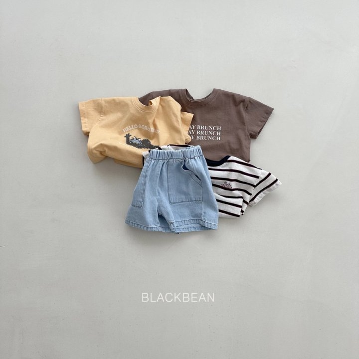 Black Bean - Korean Children Fashion - #fashionkids - Soda Denim Pants - 7